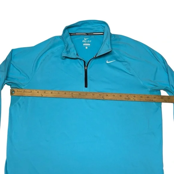 Nike Running Mens Size L Sweatshirt Golf Gym Training Activewear 1/4 Zip Outdoor - Picture 7 of 10